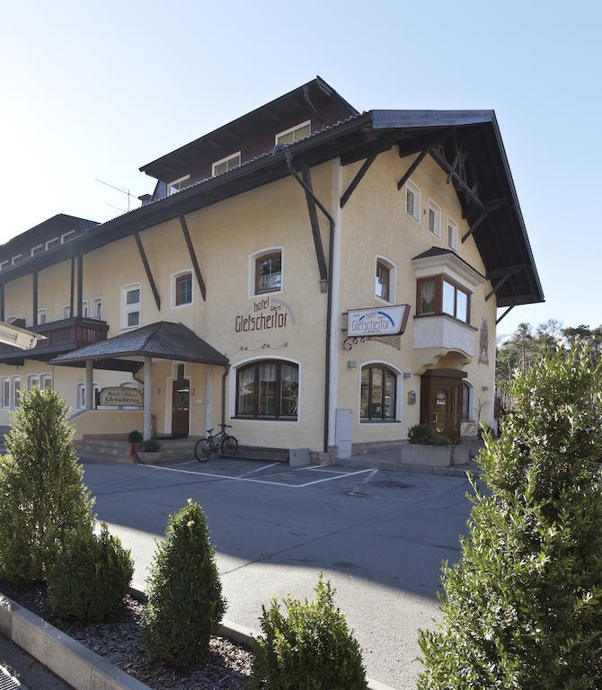 Hotel Garni Gletschertor Ötztal-Bahnhof Esterno foto